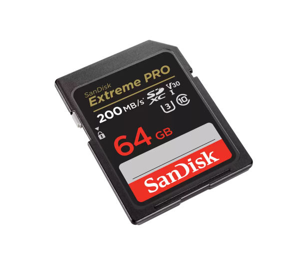 Sandisk 64GB SDXC Extreme PRO 200MB/s A2 C10 V30 UHS-I U3 - 1058642 - zdjęcie 3